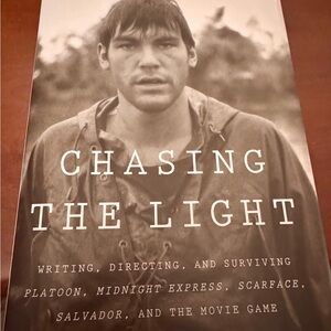 NEW SIGNED Chasing The Light: Writing Directing Oliver Stone Hardcover BOOK